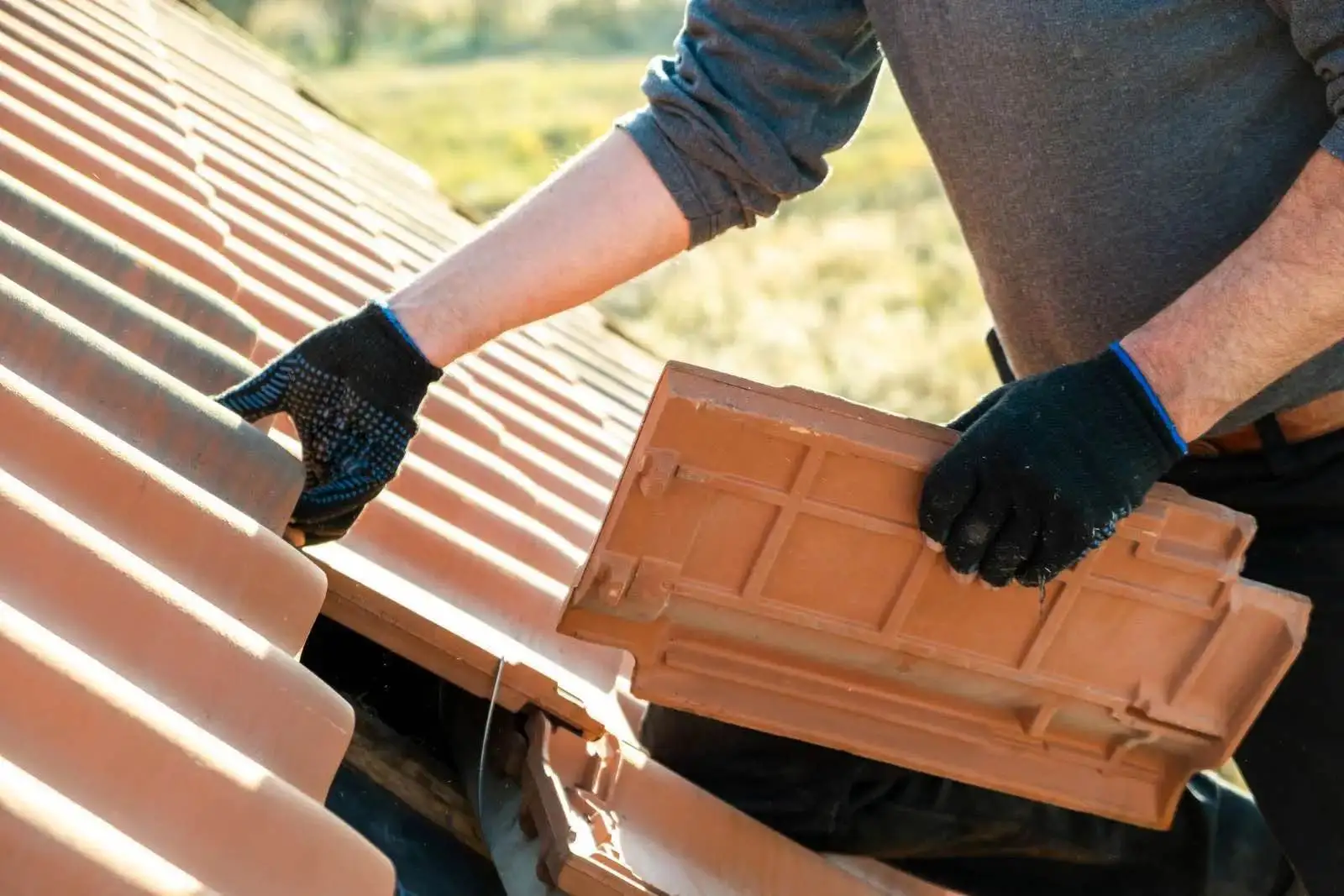 Roof tile install — USA Roofing and Construction, South Florida