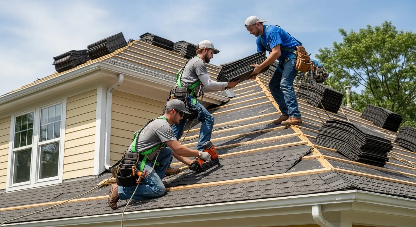 Roof installation — USA Roofing and Construction, South Florida